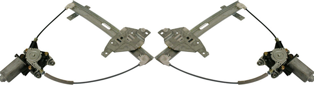 AM IMPALA 00-05 REAR WINDOW REGULATOR RH AND LH Power With Motor SKU SET C491713 Partslink GM1551122 GM1550122 OEM 10338856-10338857