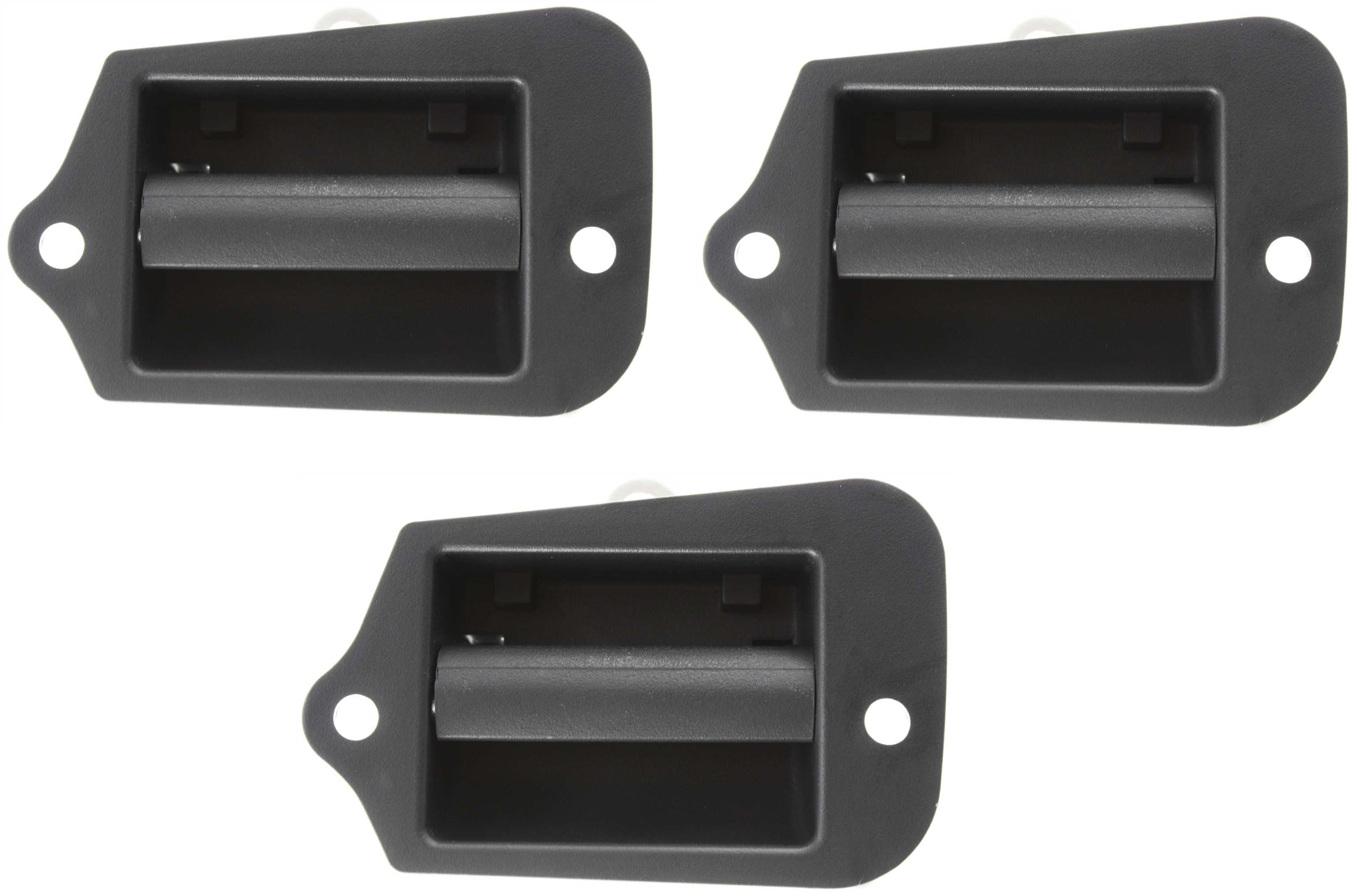 AM S10-95-03 SONOMA 96-03 REAR INTERIOR DOOR HANDLE 3 Door Extended Cab P U SKU SET C494706-3 Partslink GM1552101 OEM 15760310-19211052