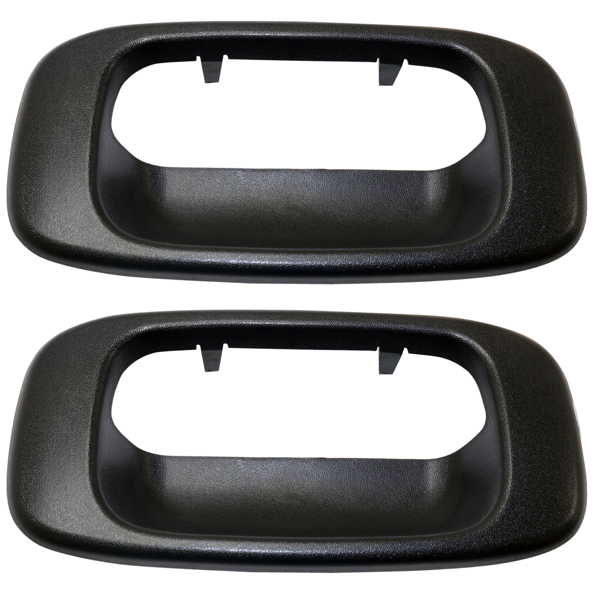 AM SILVERADO SIERRA 99-06 TAILGATE HANDLE BEZEL Outside Textured Black Includes 2007 Classic Set of 2 SKU SET C580706-2A Partslink GM1916102 OEM 15228539