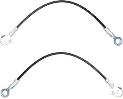 AM C1500 SUBURBAN 94-99 TAILGATE CABLE RH AND LH 17.91 inches SKU SET C581913 Partslink GM1920104 OEM 19352783-15966613