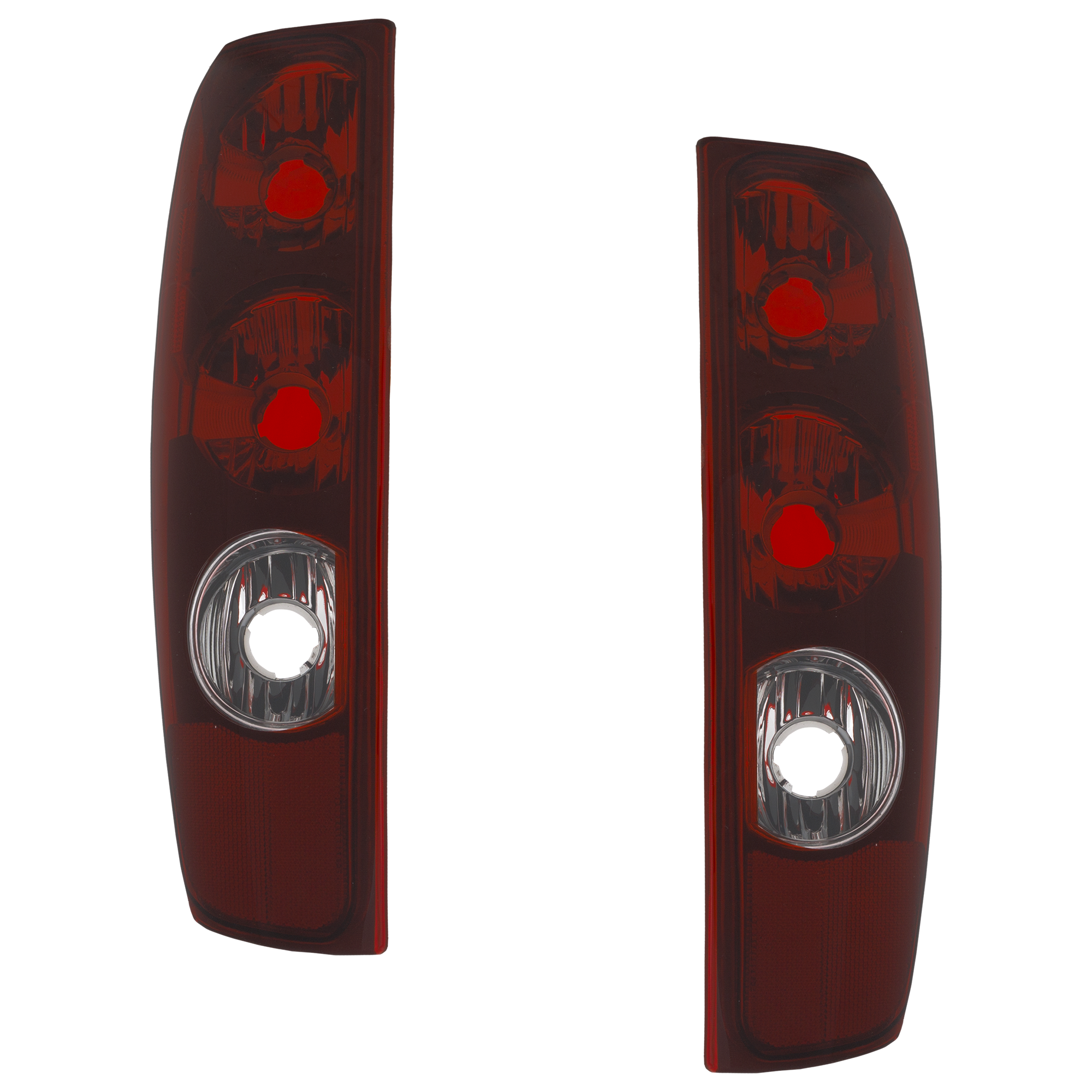 AM CANYON COLORADO 04-12 TAIL LAMP RH AND LH Lens and Housing Halogen CAPA SKU SET C730117Q OEM 20825942 PFM 19417443 PFM 2082