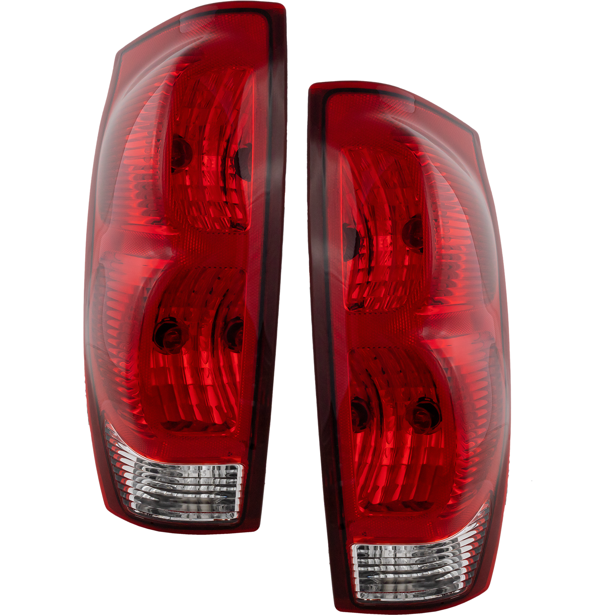 AM AVALANCHE 02-06 TAIL LAMP RH AND LH Assembly Halogen All Red Lens Type SKU SET C730121 Partslink GM2800153 GM2800194 GM2801153 GM2801194 OEM 15092493-15771437