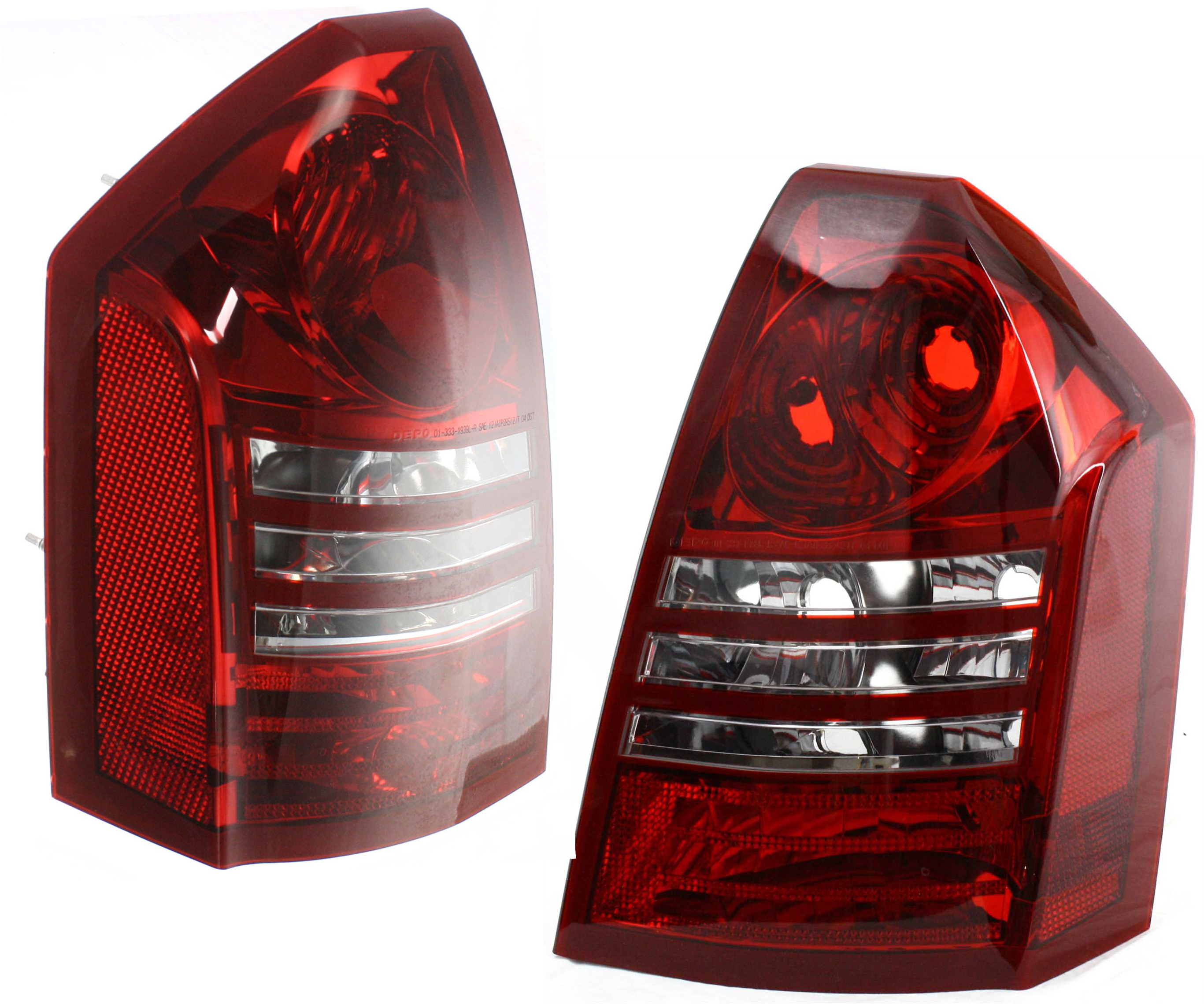AM CHRYSLER 300-05-07 TAIL LAMP RH AND LH Lens and Housing Halogen 5.7L 6.1L Eng SKU SET C730143 Partslink CH2818103 CH2819103 OEM 4805852AE 4805853AE