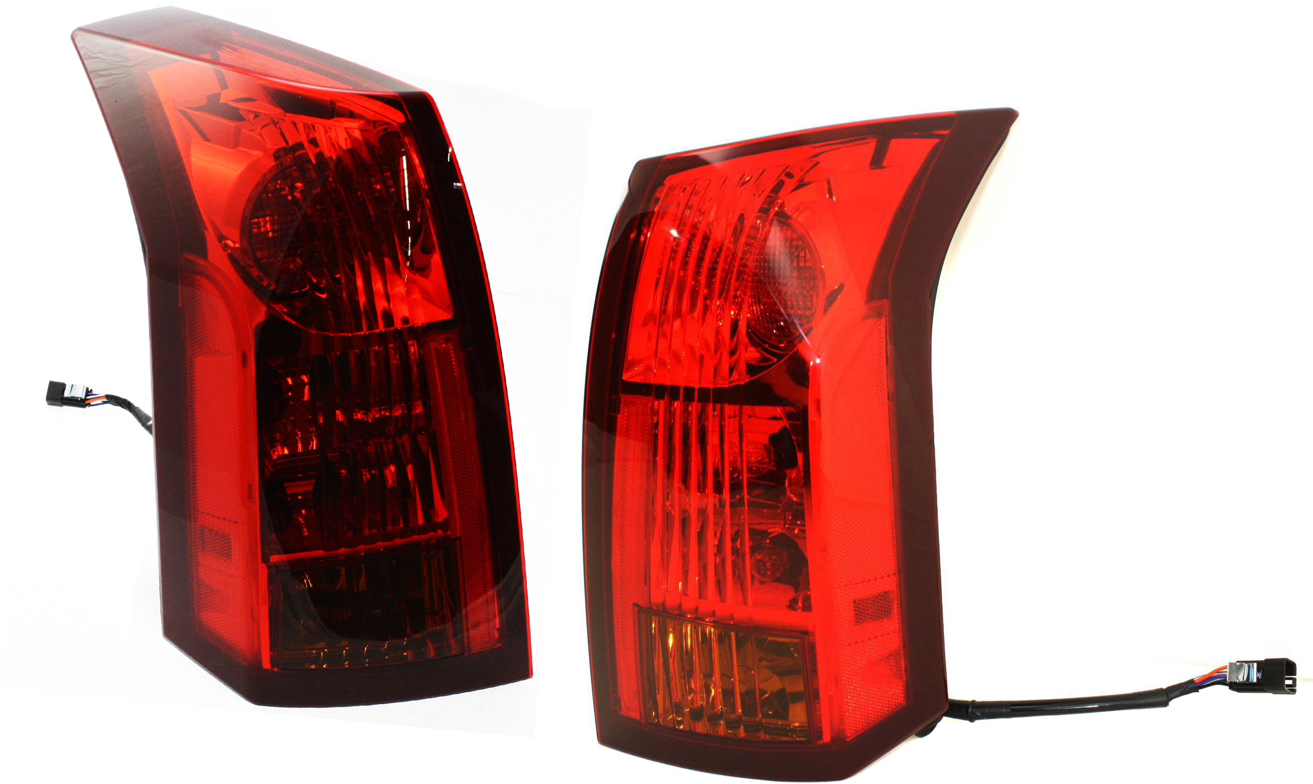 AM CTS 04-07 TAIL LAMP RH AND LH Assembly From 1-4-04 SKU SET C730151 Partslink GM2800198 GM2801197 OEM 15930596-15930597