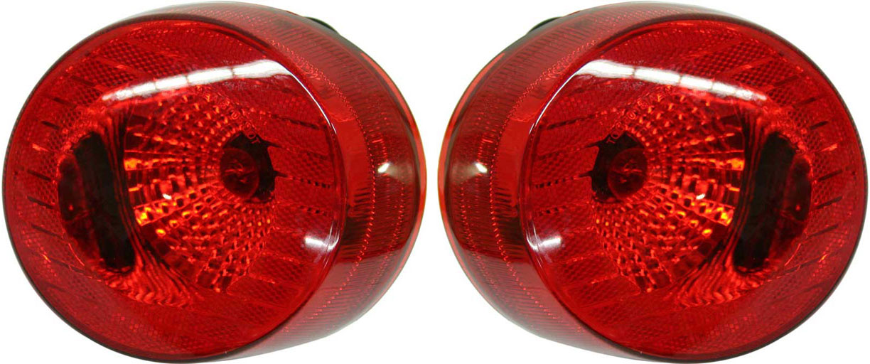 AM COBALT 05-10 TAIL LAMP RH AND LH Outer Assembly On Bumper Coupe SKU SET C730153 Partslink GM2801184 GM2800184 OEM 22751398-22751397