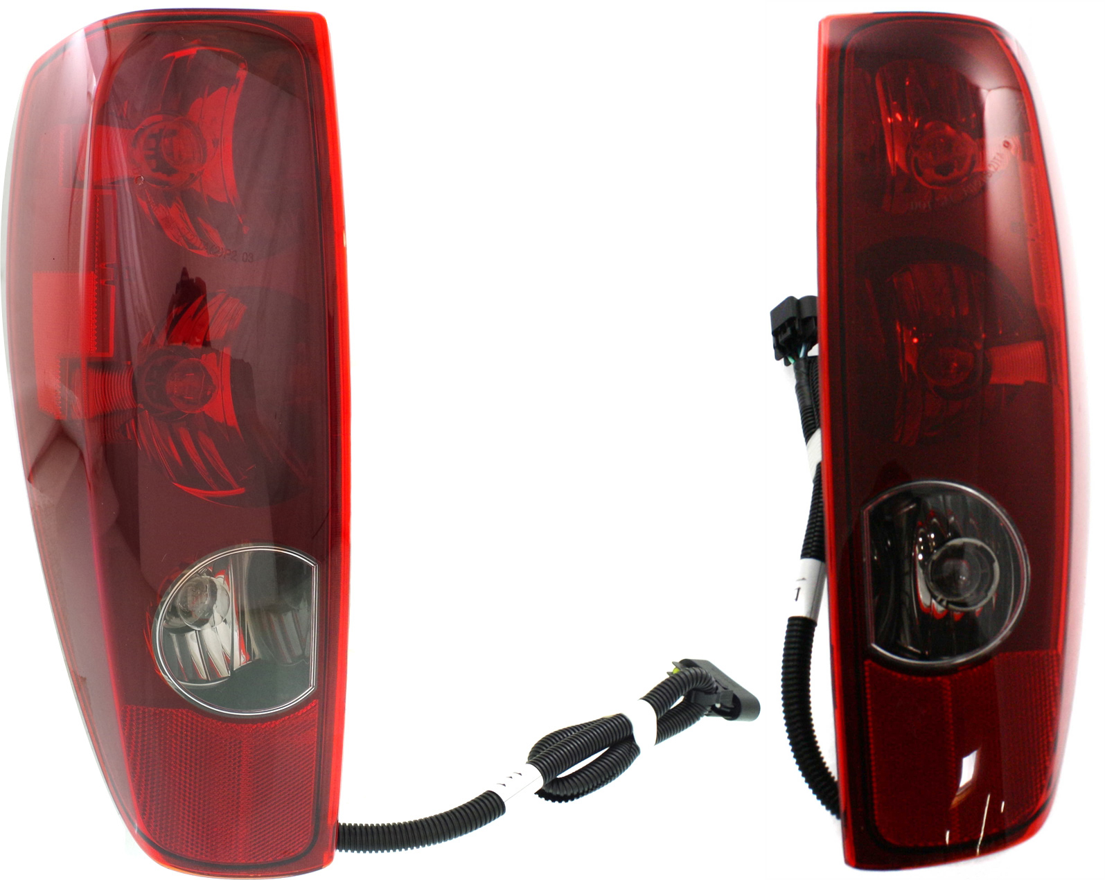 AM COLORADO CANYON 04-12 TAIL LAMP RH AND LH Assembly Halogen SKU SET C730161 Partslink GM2801164 GM2800164 OEM 20825942-19417443-20825943-194