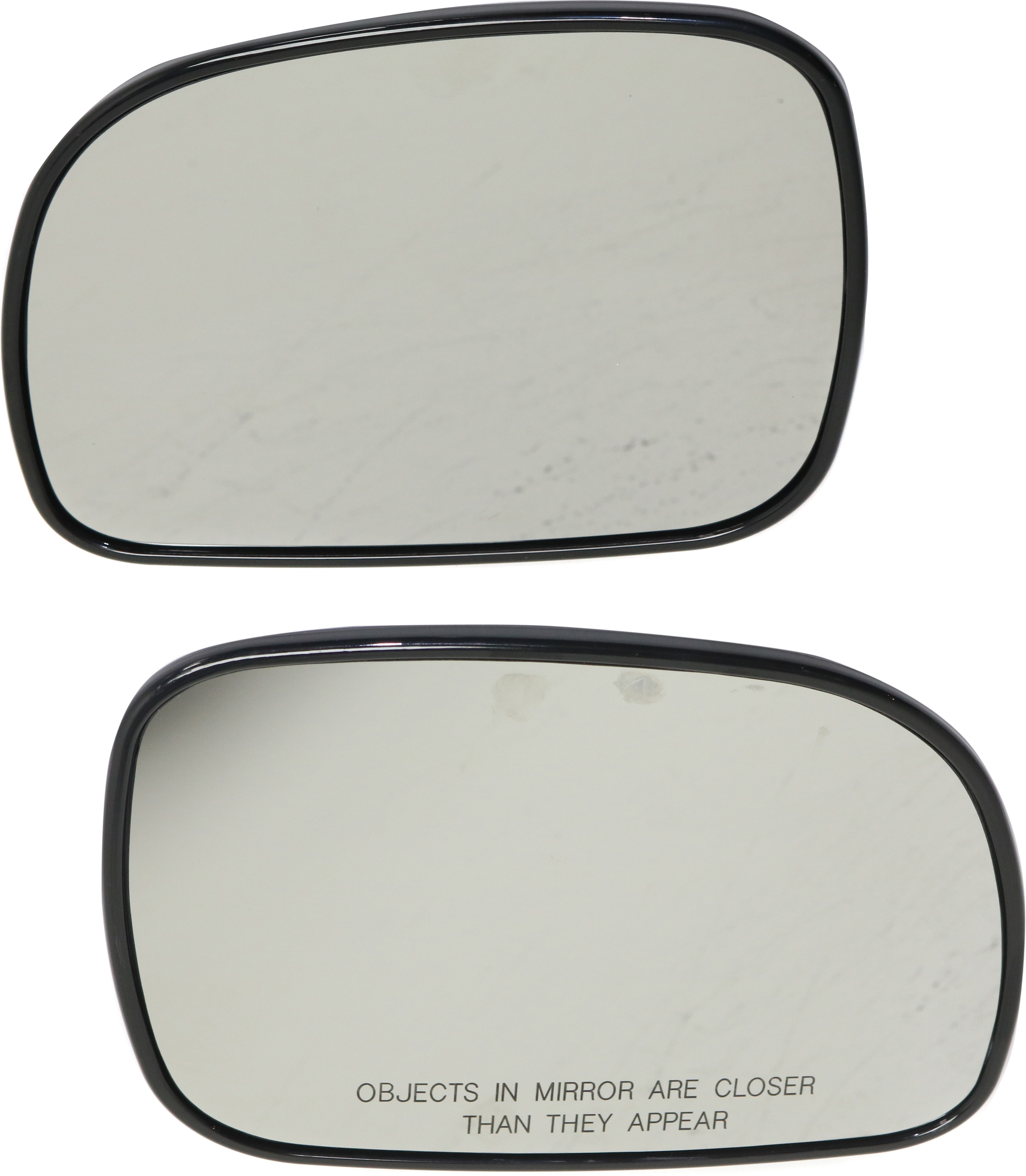 AM CARAVAN GRAND CARAVAN TOWN AND COUNTRY 96-04 MIRROR GLASS RH AND LH Heated w Backing Plate SKU SET CH16GR Partslink CH1325113 CH1324113 OEM 4798904AB 5161638AA 4798905AB