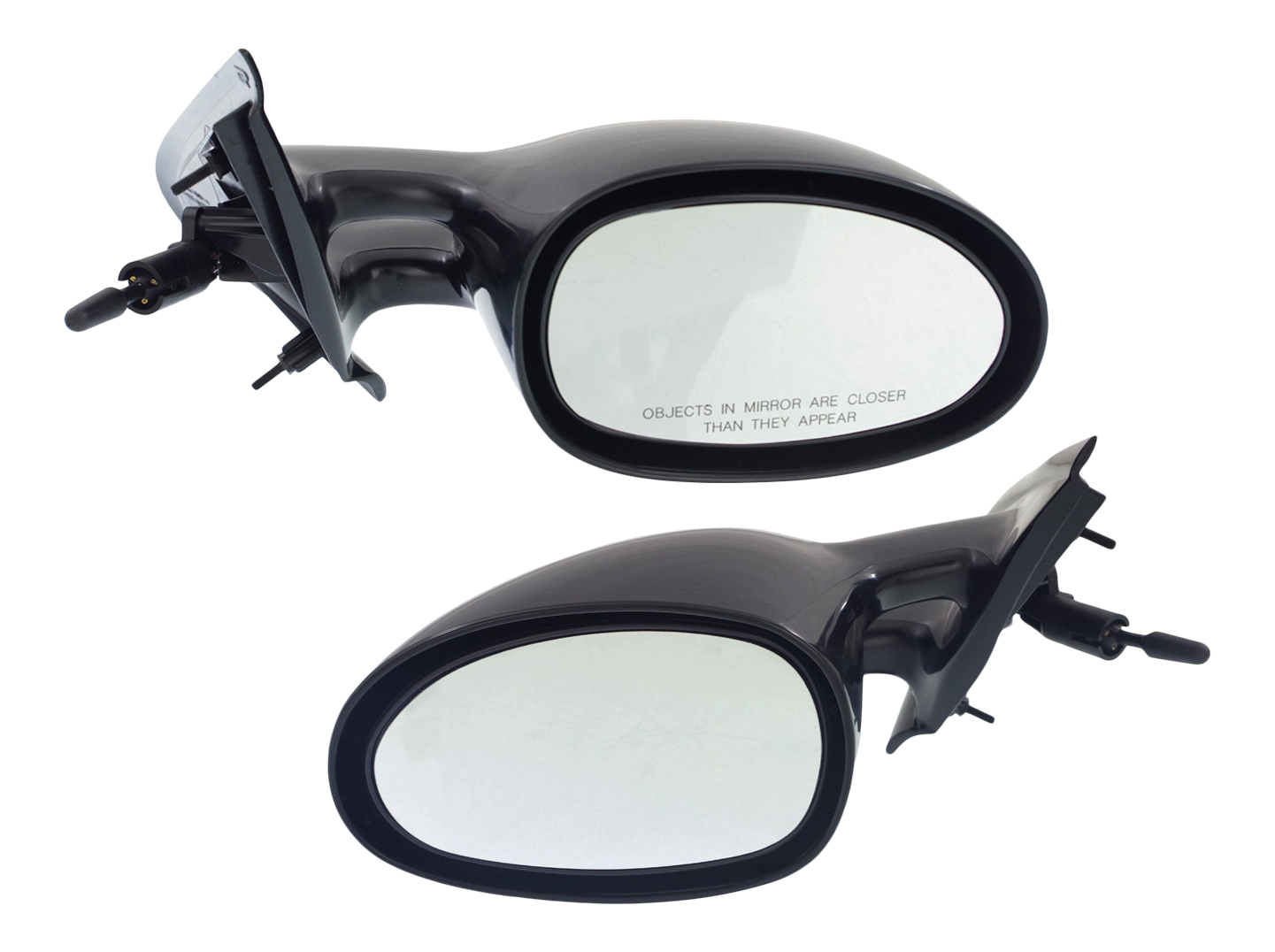 AM BREEZE CIRRUS STRATUS 95-00 MIRROR RH AND LH Manual Adjust Non Folding Non Heated Paintable SKU SET CH21R Partslink CH1320170 CH1321170 OEM 4646802-4646803