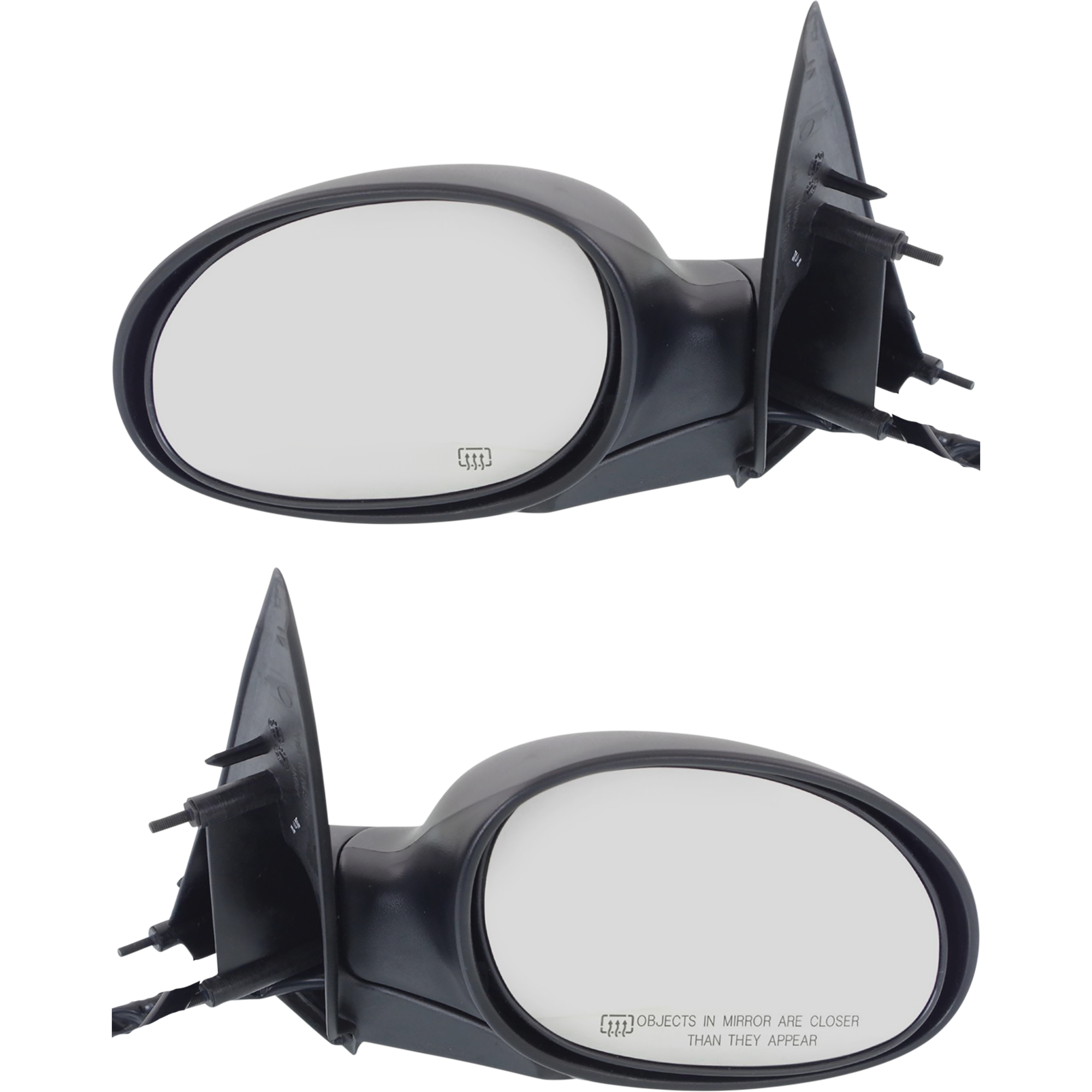 AM PT CRUISER 01-03 MIRROR RH AND LH Power Manual Folding Heated Textured SKU SET CH22ER Partslink CH1320208 CH1321208 OEM 4724656AF 4724657AF