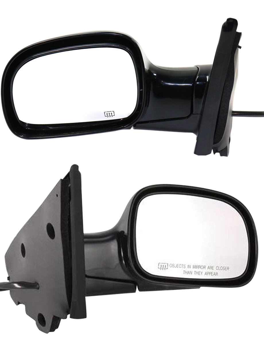 AM CARAVAN 01-07 MIRROR RH AND LH Power Manual Folding Heated Paintable SKU SET CH23ER Partslink CH1320199 CH1321199 OEM 4894404AF 4894405AF