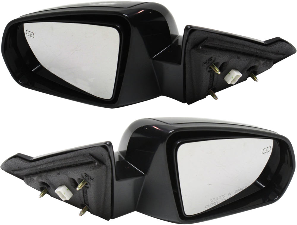 AM SEBRING 08-10 MIRROR RH AND LH Power Non Folding Heated Paintable Convertible SKU SET CH53ER Partslink CH1320323 CH1321323 OEM 1AL021XRAC PFM 1AL031XRAC PFM