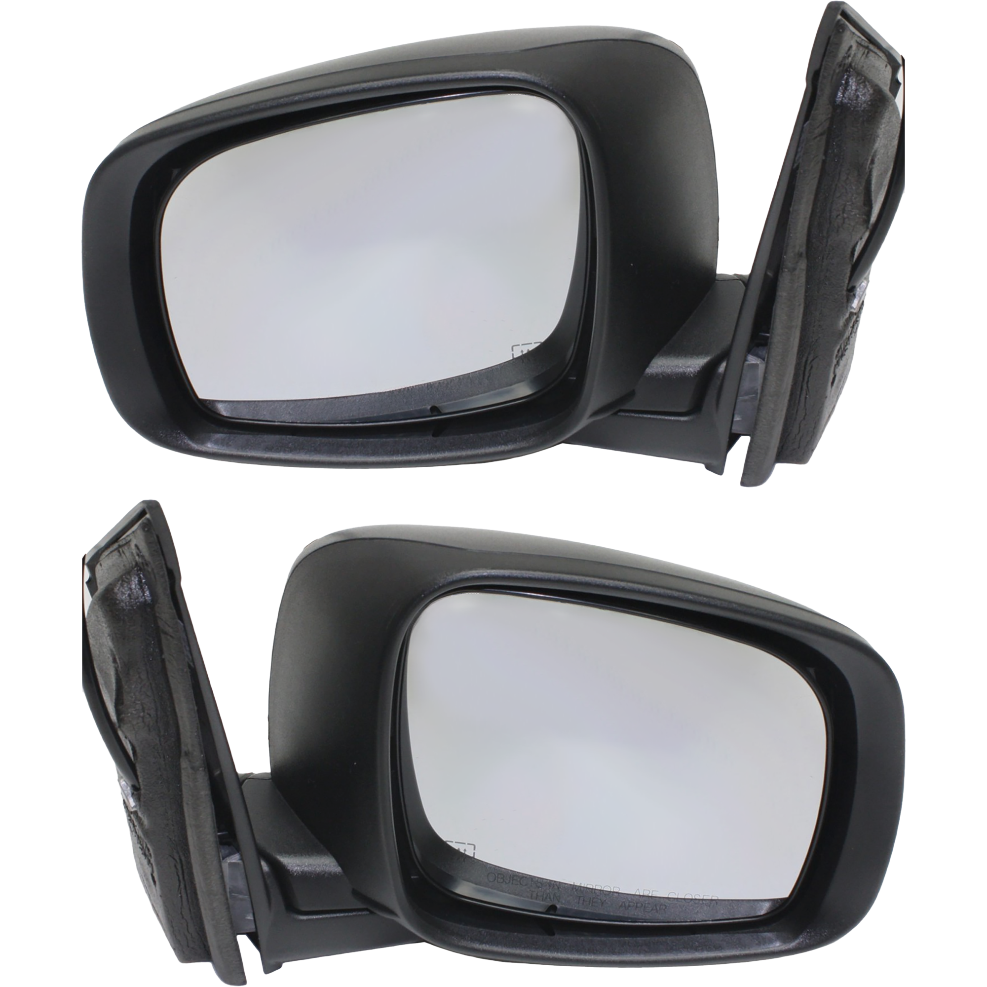 AM GRAND CARAVAN 08-20 TOWN COUNTRY 08-16 MIRROR RH AND LH Power Manual Folding Heated Textured w One Touch Feature SKU SET CH65ER Partslink CH1320370 CH1321370 OEM 5113409AM 5113410AM