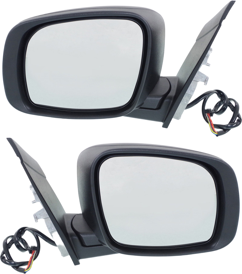 AM GRAND CARAVAN 08-19 TOWN COUNTRY 08-16 MIRROR RH AND LH Power Power Folding Heated Paintable SKU SET CH67ER Partslink CH1320385 CH1321385 OEM 1AN401X8AB 1AN401BVAI 1AN411X8