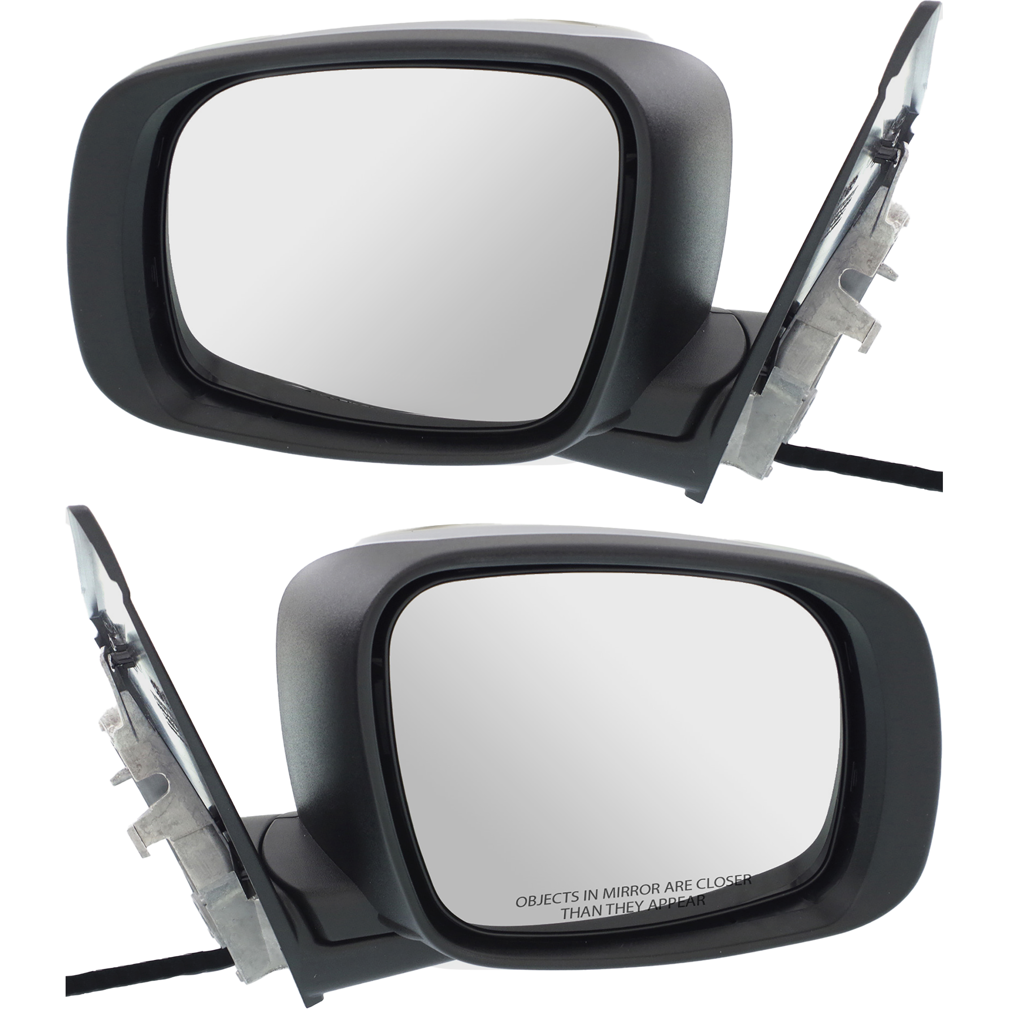 AM GRAND CARAVAN TOWN AND COUNTRY 08-10 MIRROR RH AND LH Power Manual Folding Heated w Signal Light Chrome SKU SET CH69CR S Partslink CH1320382 CH1321382 OEM 5113257AA 5113260AN