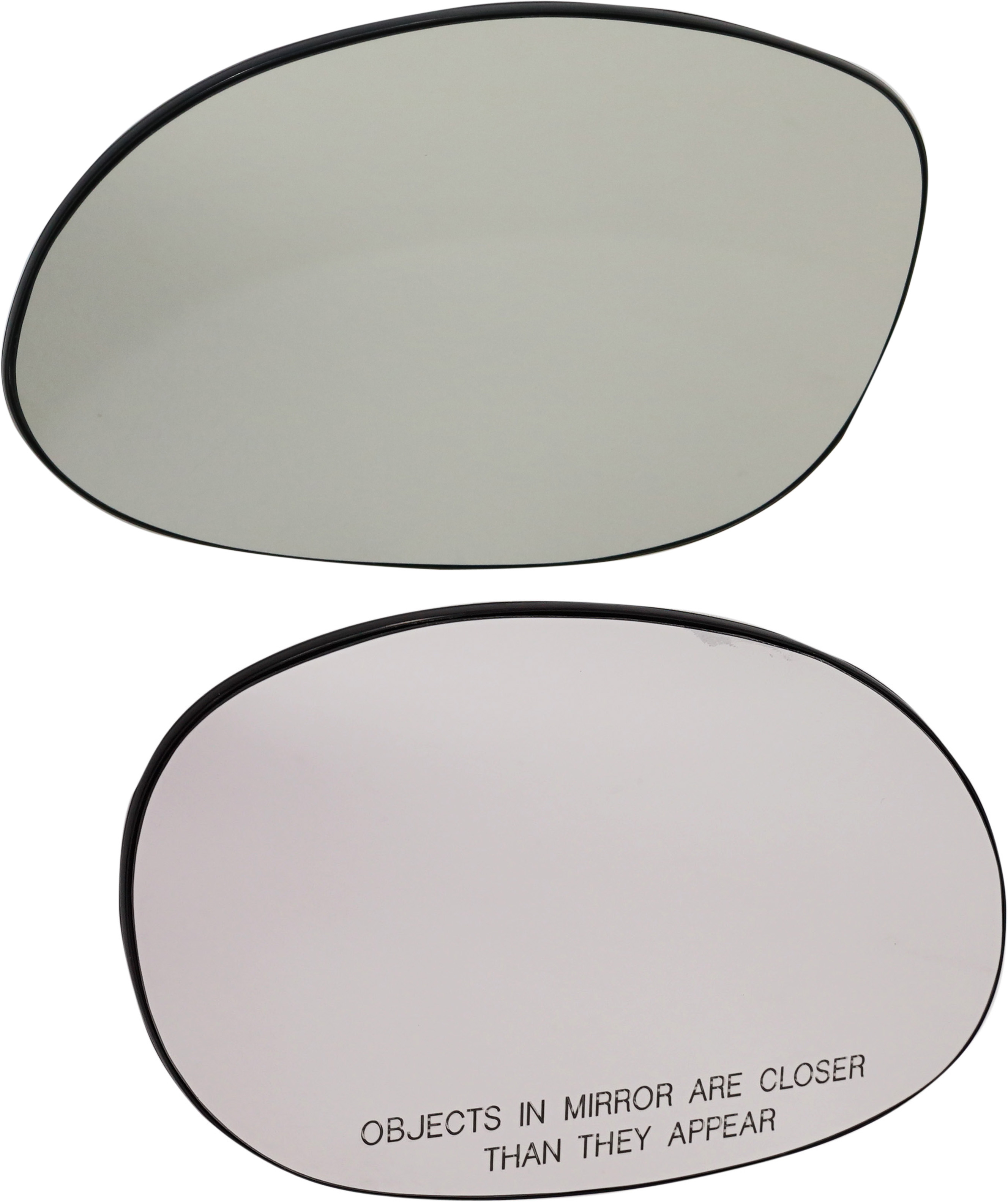 AM PT CRUISER 04-10 MIRROR GLASS RH AND LH Non Heated Conv Wgn w Backing Plate SKU SET CH74GR OEM 5127772AA 5127766AA 5127771AA