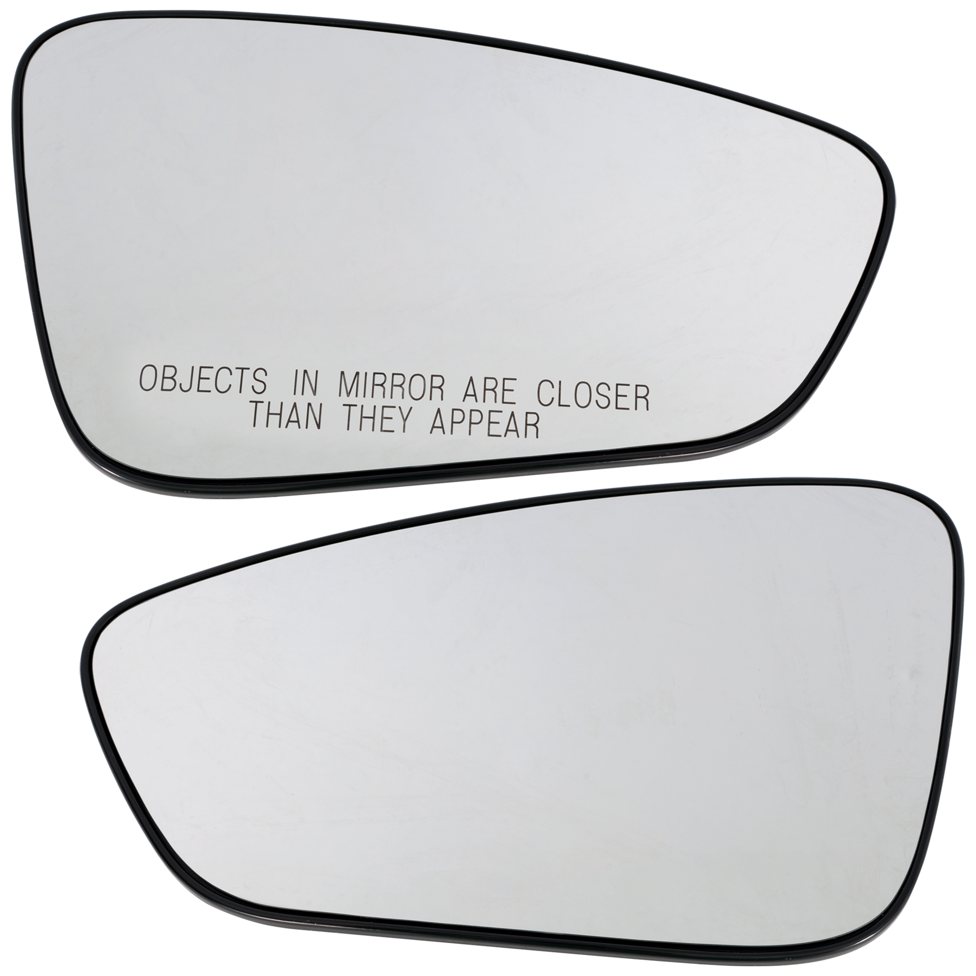 AM CHRYSLER 200-15-17 MIRROR GLASS RH AND LH Non Heated w Backing Plate w Folding Mirror No Blind Spot Detection SKU SET CH96GR Partslink CH1324188 CH1325188 OEM 68243900AA 68243901AA