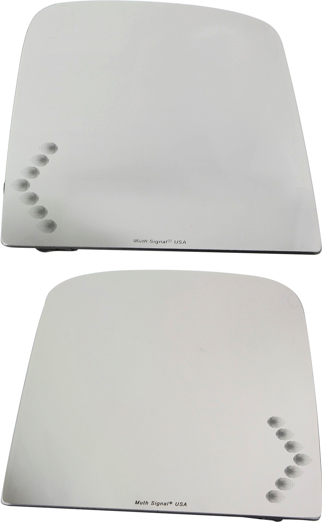AM SIERRA SILVERADO 1500-07-19 MIRROR GLASS RH AND LH Upper Heated Towing w Signal Light w o Backing Plate and Blind Spot Detection Excludes 2007 Classic SKU SET CV03GR S OEM 15933017 PFM 15933018 PFM