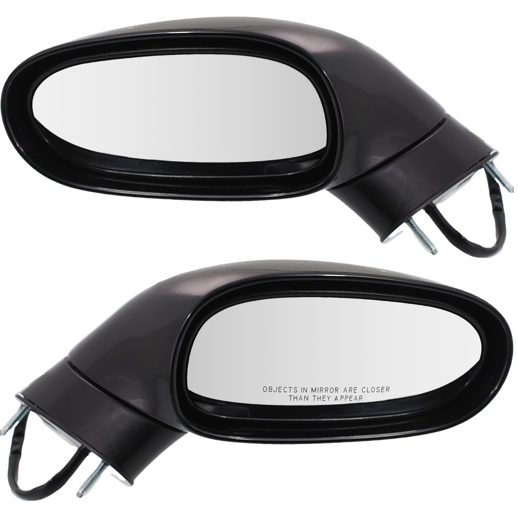 AM CORVETTE 05-09 MIRROR RH AND LH Power Manual Folding Heated Paintable No Memory Satellite Radio SKU SET CV106ER Partslink GM1320412 GM1321412 OEM 15795837-15795838