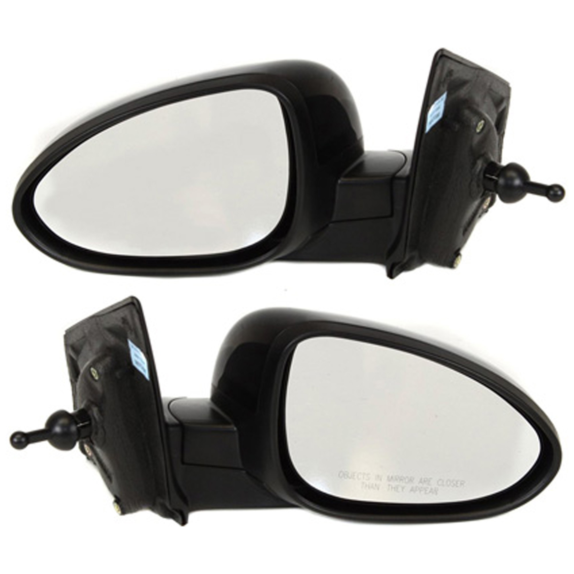 AM SONIC 12-20 MIRROR RH AND LH Manual Adjust Manual Folding Non Heated Paintable SKU SET CV121R Partslink GM1320432 GM1321432 OEM 95205415-95205472-95205416-952