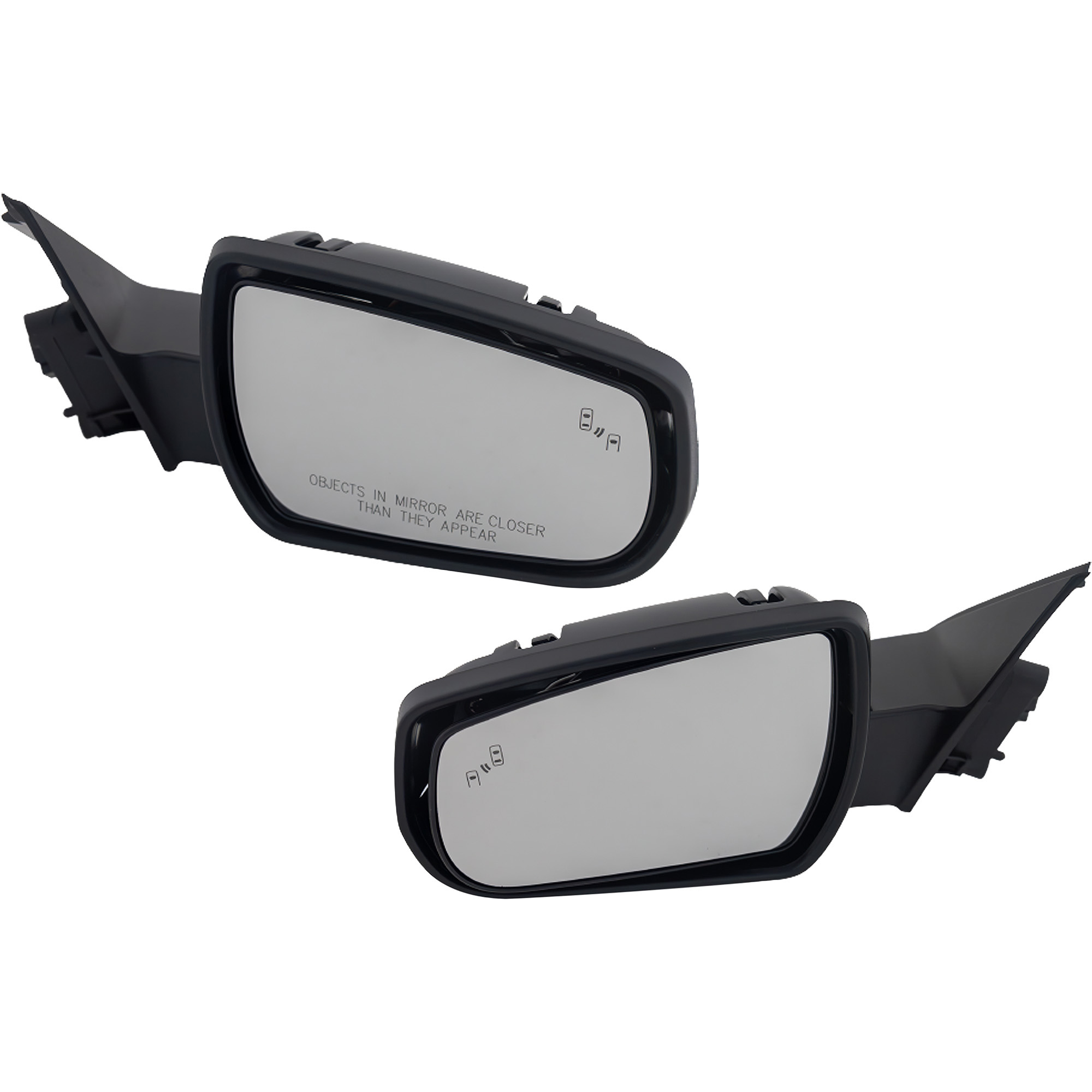AM MALIBU MALIBU LIMITED 14-16 MIRROR RH AND LH Power Heated Paintable Manual Folding w Signal Light and BSD No Memory Puddle Light and Auto Dimming SKU SET CV147ER S OEM 23177375-22860532-23177379-228