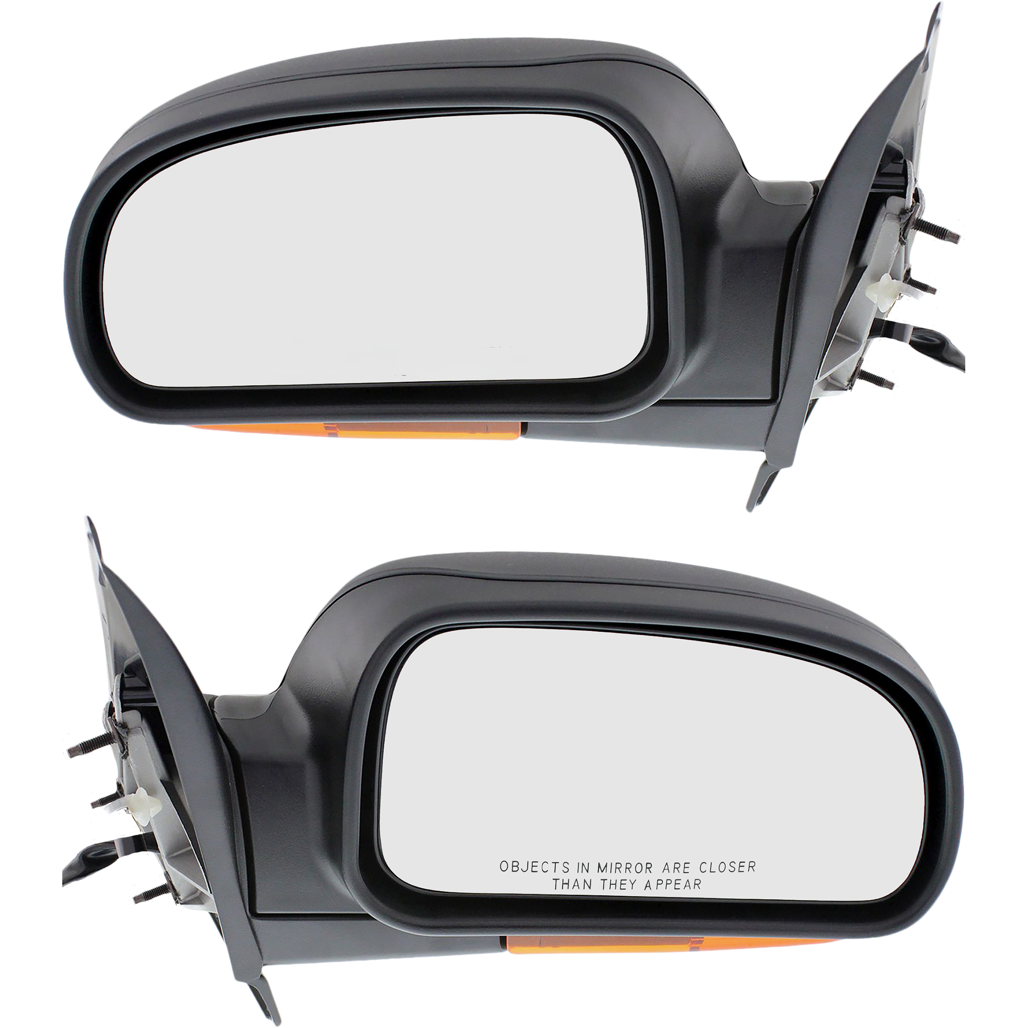 AM TRAILBLAZER 02-03 MIRROR RH AND LH Power Manual Folding Heated Textured w Memory and Signal Light SKU SET CV29ER S OEM 15789785 PFM 15789789