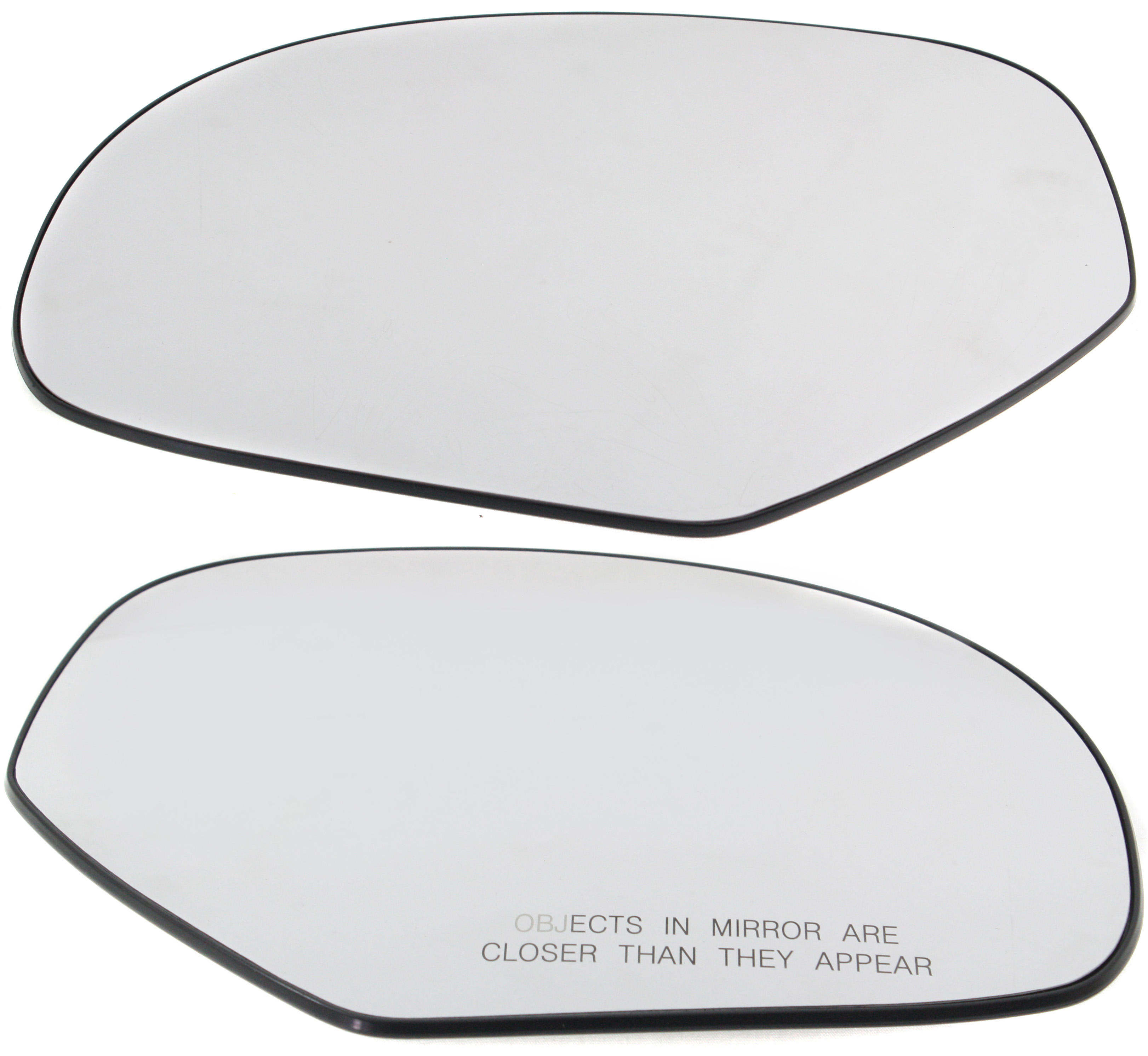 AM SILVERADO SIERRA 1500-07-13-2500-3500-07-14 MIRROR GLASS RH AND LH Non Heated Non Towing No Signal and Blind Spot Detection w Backing Plate Excludes 2007 Classic SKU SET CV41GR Partslink GM1325136 GM1324136 OEM 15951109-15951106