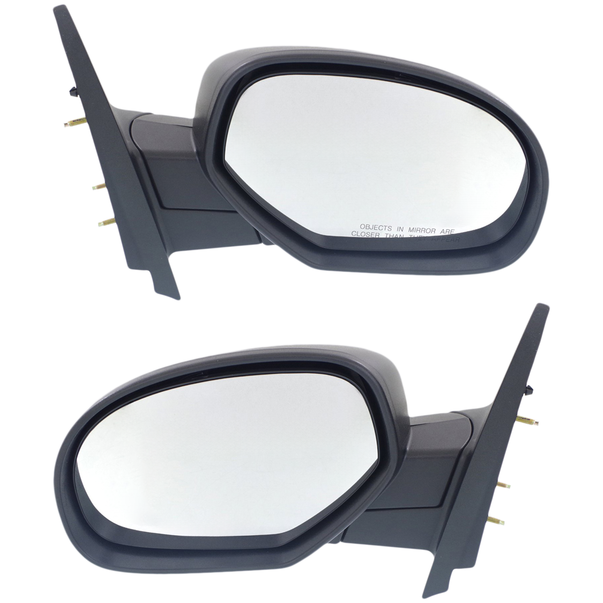 AM SILVERADO 07-13 SUBURBAN 07-14 MIRROR RH AND LH Non Towing Manual Adjust Manual Folding Non Heated Textured No Memory Puddle Light and Signal Light SKU SET CV41R Partslink GM1320332 GM1321332 OEM 20809978-20843118