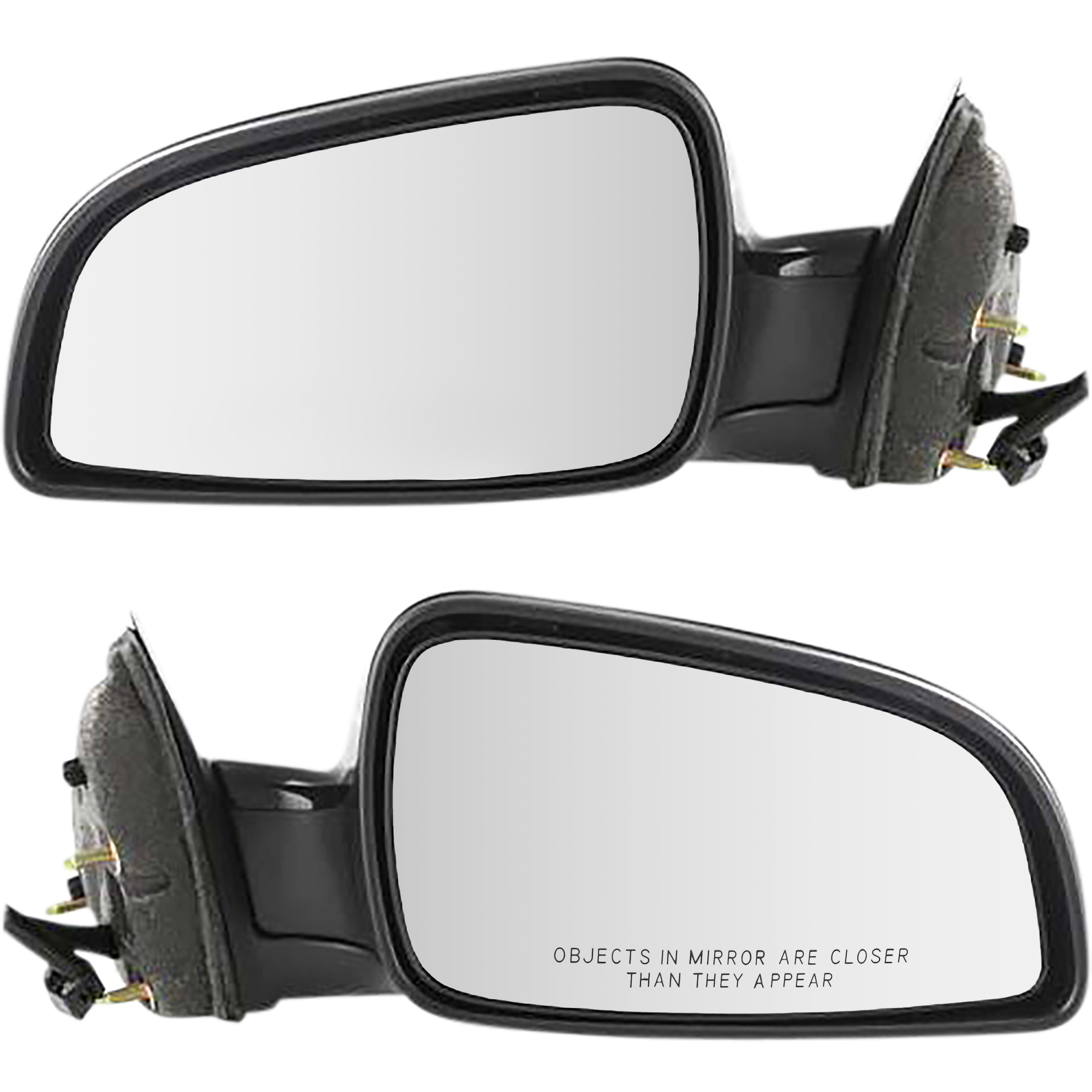 AM AURA 07-09 MALIBU 08-12 MIRROR RH AND LH Power Manual Folding Non Heated Paintable SKU SET CV55ER Partslink GM1320342 GM1321342 OEM 20893751-20893752