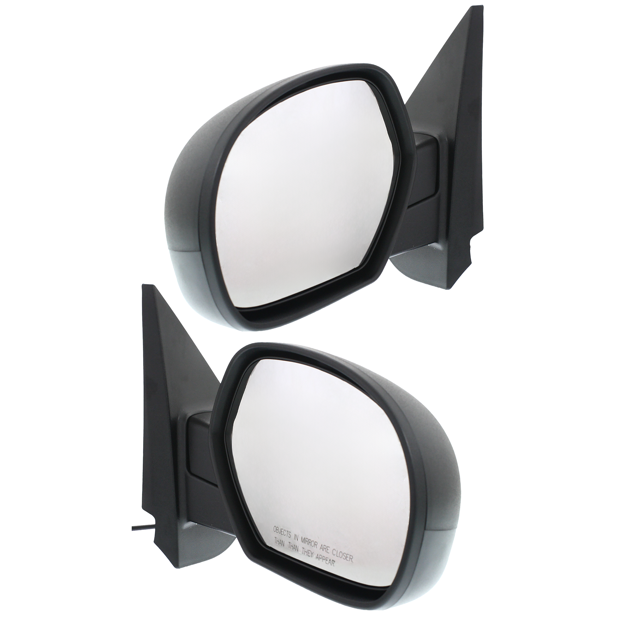 AM SILVERADO 07-13 SUBURBAN 07-14 MIRROR RH AND LH Non Towing Power Manual Folding Heated Textured No Memory Puddle Light and Signal Light SKU SET CV57ER Partslink GM1320325 GM1321325 OEM 20809948-20843116