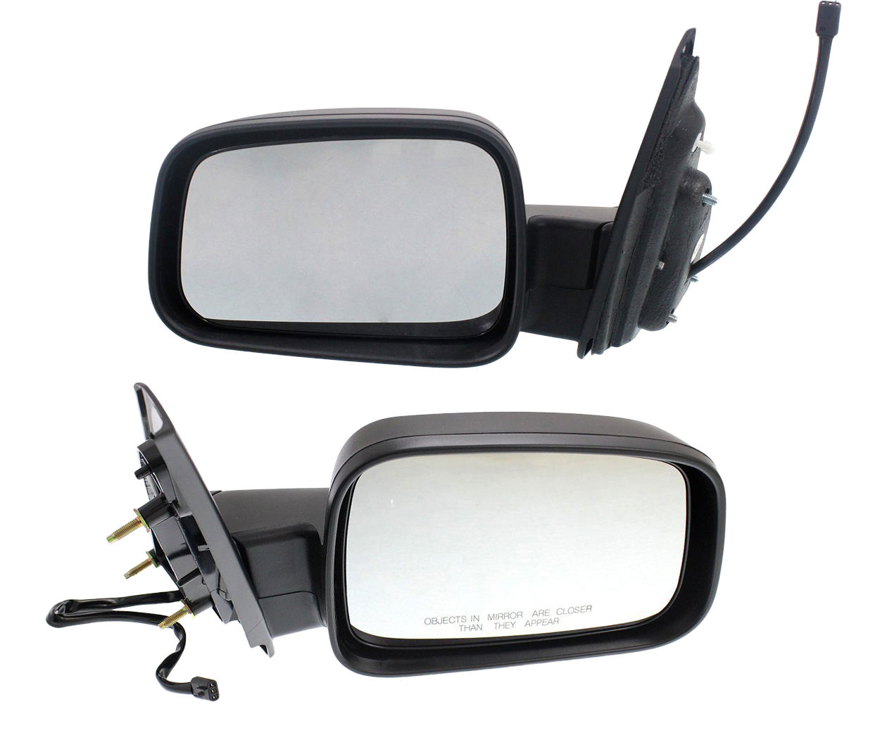 AM HHR 06-11 MIRROR RH AND LH Power Non Folding Non Heated Textured SKU SET CV82ER Partslink GM1320367 GM1321367 OEM 2-092-383-320-923-830