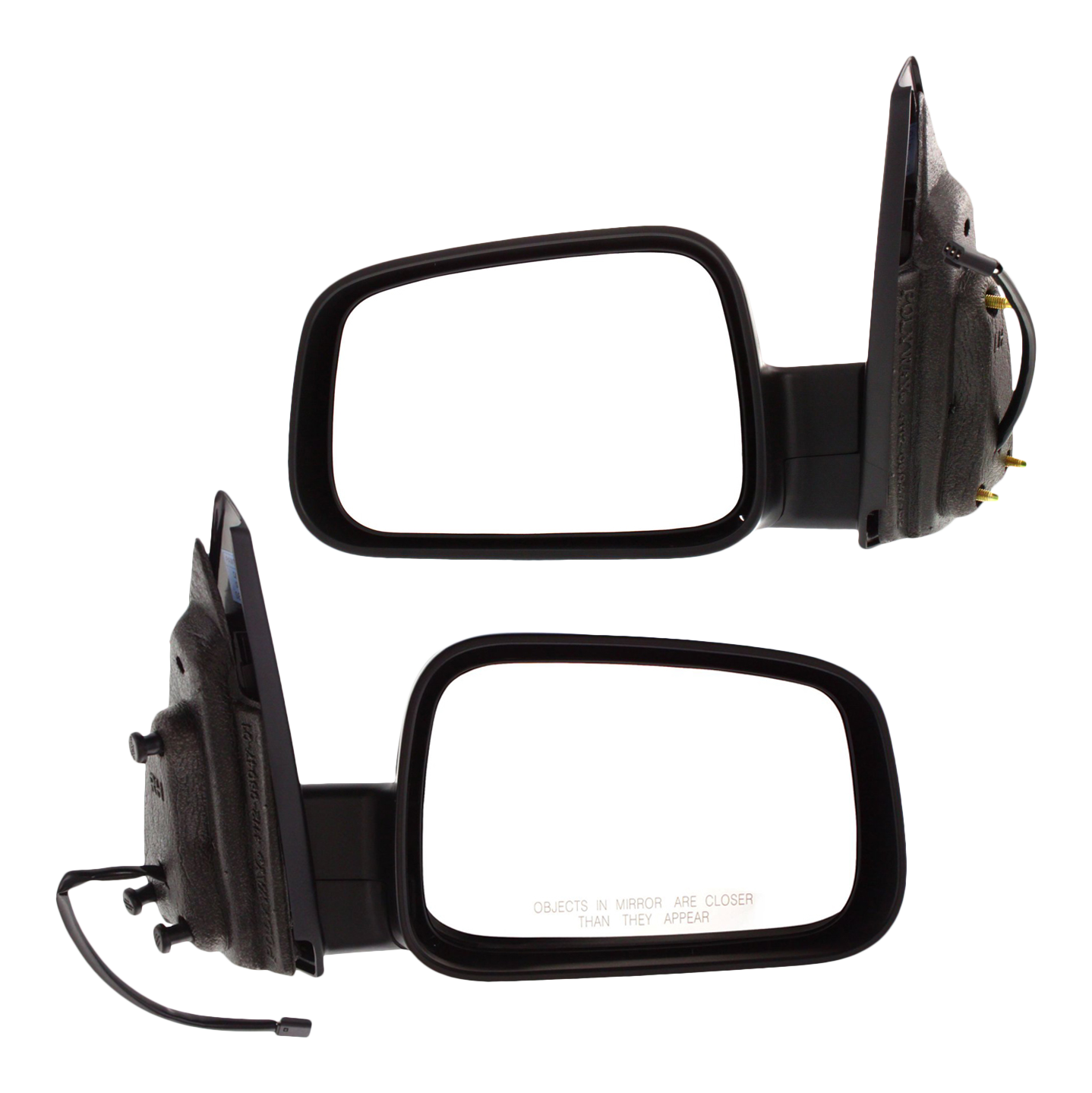 AM HHR 06-11 MIRROR RH AND LH Power Manual Folding Non Heated Paintable SKU SET CV83ER Partslink GM1320366 GM1321366 OEM 20923844-20923845