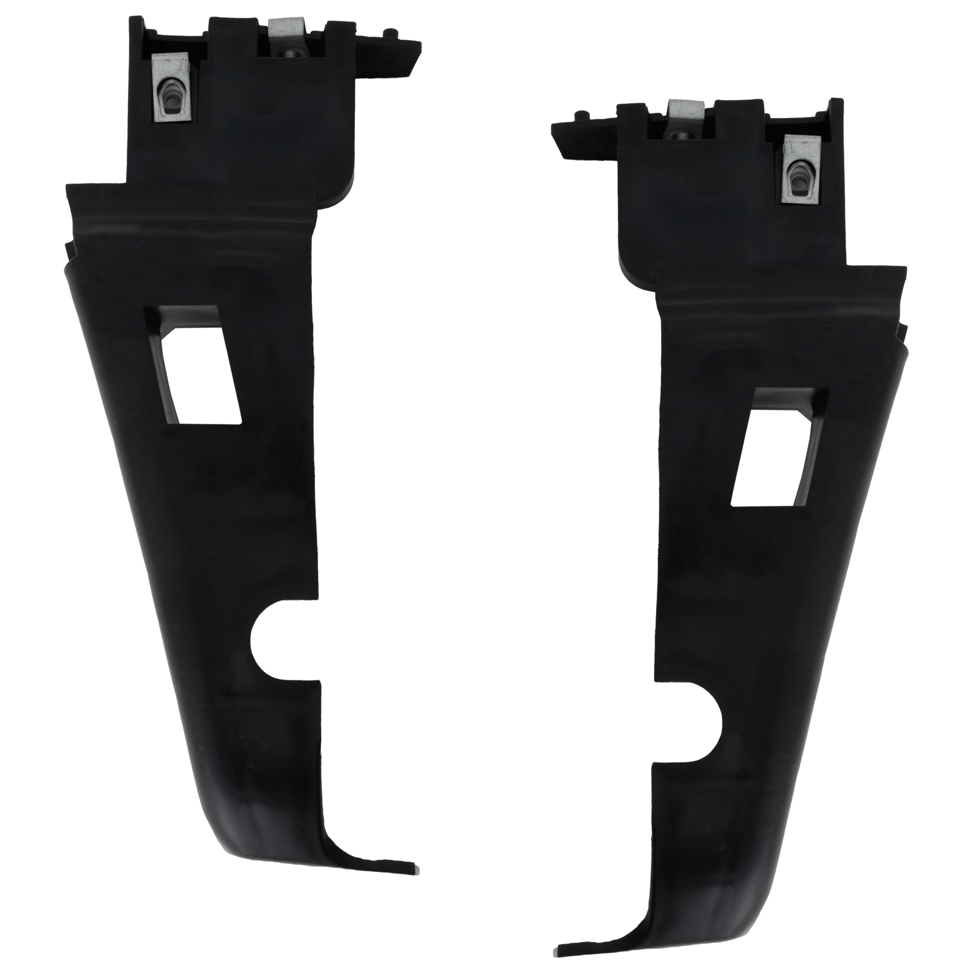 AM RAM 1500-02-05 FRONT BUMPER BRACKET RH AND LH Side Support Fits 2 pc Bumper 2003-09-2500-3500 Models CAPA SKU SET D013137Q Partslink CH1066130C CH1067130C OEM 68044622AA 68044623AA