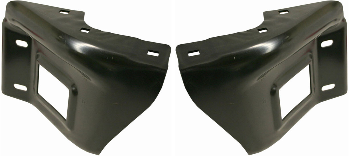 AM RAM FULL SIZE P U 02-09 REAR BUMPER BRACKET RH AND LH Support Steel SKU SET D013147 Partslink CH1162100 CH1163100 OEM 55077358AC 55077359AC