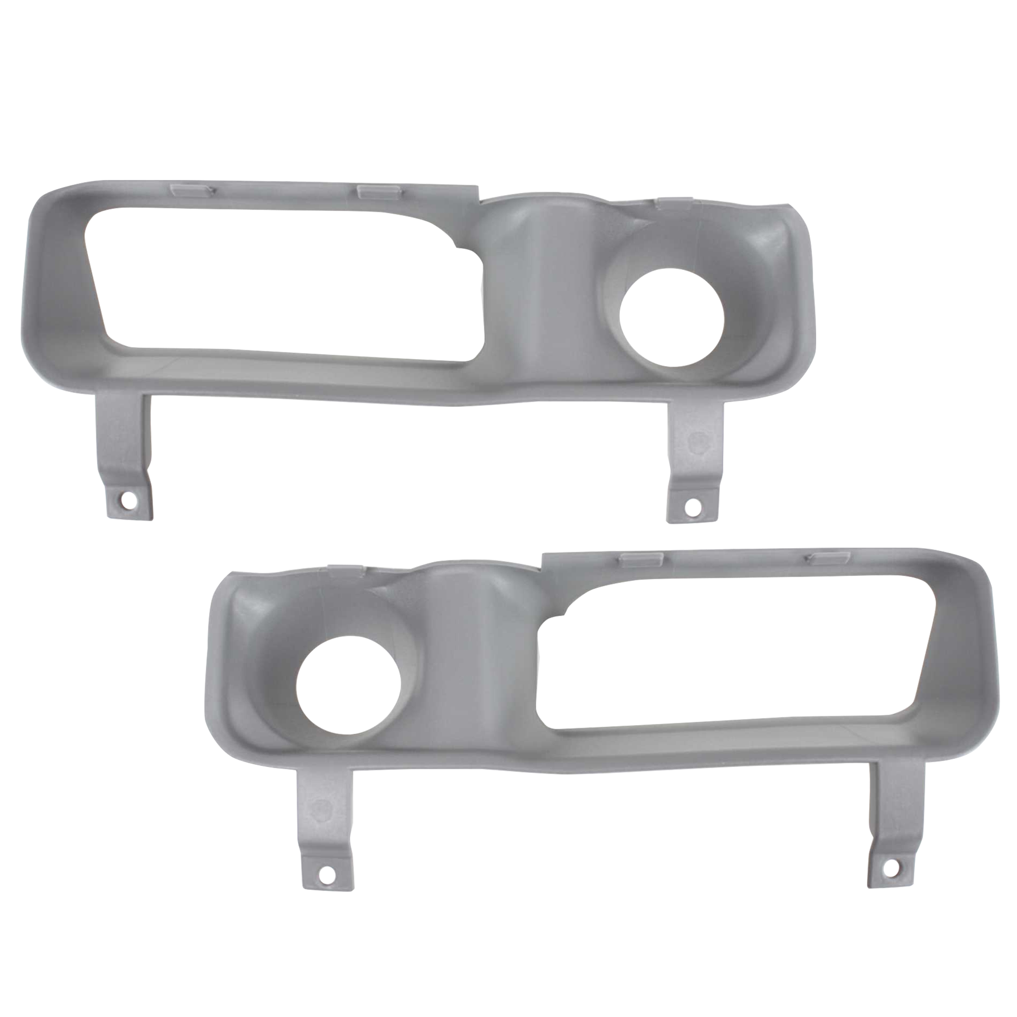 AM DODGE FULL SIZE 94-02 FRONT FOG LAMP MOLDING RH AND LH Primed Model w o Fog Light w o Sport Pkg. SKU SET D015501 Partslink CH1039101 CH1038101 OEM 55076600-55076601