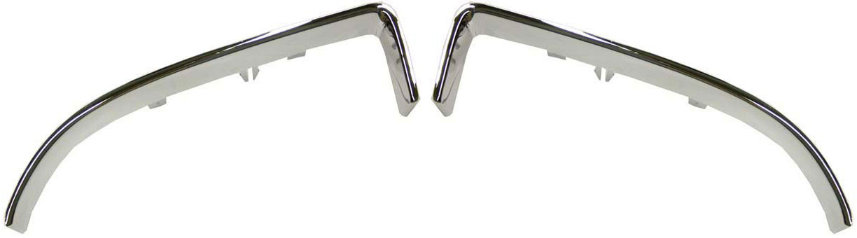 AM NEON 03-05 GRILLE MOLDING RH and LH Lower Chrome SKU SET D071103 Partslink CH1202102 CH1214103 OEM 5303564AA 5303565AA