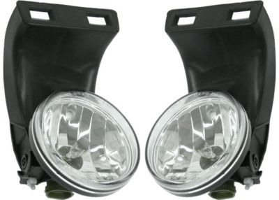 AM DODGE FULL SIZE P U 99-02 FRONT FOG LAMP RH AND LH Assy w o Sport Pkg All Cab Type SKU SET D107502 Partslink CH2593120 CH2592120 OEM 55076940AB PFM 55076941AB PFM