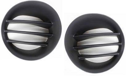 AM DODGE FULL SIZE P U 02-09 FOG LAMP COVER RH AND LH Primed SKU SET D107505 Partslink CH1039104 CH1038104 OEM 55077234AD 55077235AD