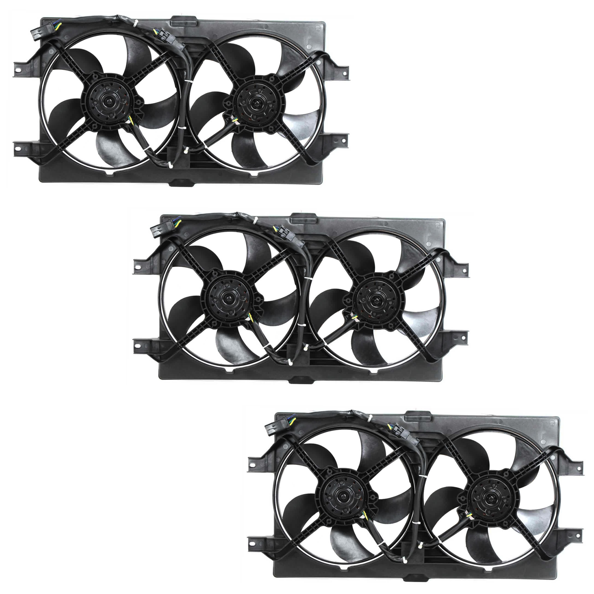 AM Cooling Fan Assembly SKU SET D160906-3 Partslink CH3115103 OEM 5066160AA PFM