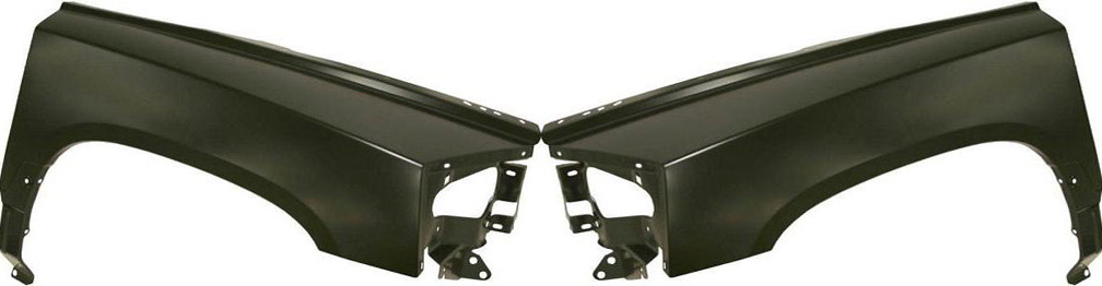 AM DAKOTA 08-11 FRONT FENDER RH AND LH Primed SKU SET D220121 Partslink CH1240268 CH1241268 OEM 55112180AA 55112181AA
