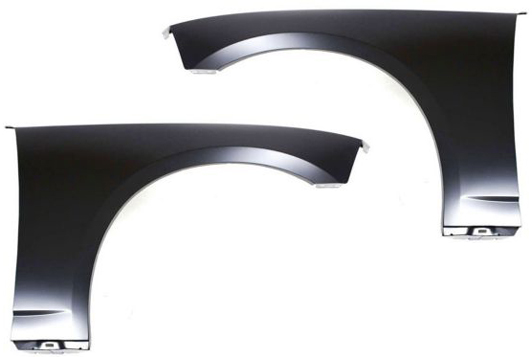 AM CHARGER 06-10 FRONT FENDER RH AND LH Primed USA Built Vehicle Steel SKU SET D220133 Partslink CH1241247 CH1240247 OEM 5183426AB 5183427AB