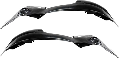 AM CARAVAN VOYAGER 96-00 FRONT FENDER LINER RH AND LH CARAVAN w o Sport Package SKU SET D222111 Partslink CH1248110 CH1249110 OEM 4860308-4860309