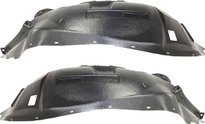 AM DAKOTA 97-04 FRONT FENDER LINER RH AND LH SKU SET D222117 Partslink CH1248111 CH1249111 OEM 55256848AF 55257061AG