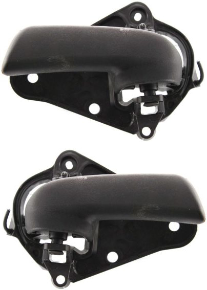AM CARAVAN TOWN COUNTRY VOYAGER 96-00 FRONT INTERIOR DOOR HANDLE RH AND LH Textured Black SKU SET D462115 Partslink CH1353102 CH1352102 OEM HX48SX9 HX48SC3 HX49SX9