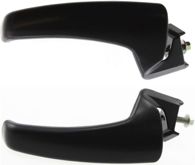 AM DODGE FULL SIZE P U 94-02 FRONT INTERIOR DOOR HANDLE RH AND LH Textured Black SKU SET D462117 Partslink CH1353101 CH1352101 OEM 55075338-55075339