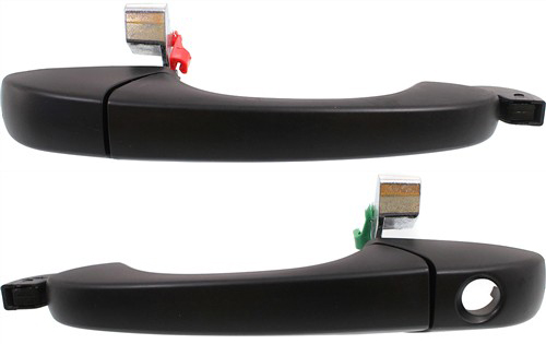 AM MAGNUM 05-08 CHRYSLER 300-05-10 FRONT EXTERIOR DOOR HANDLE RH AND LH Plastic Smooth Primed SKU SET D462155 Partslink CH1311143 CH1310143 OEM WC82TZZAH WC82TZZAG WC81TZZAD