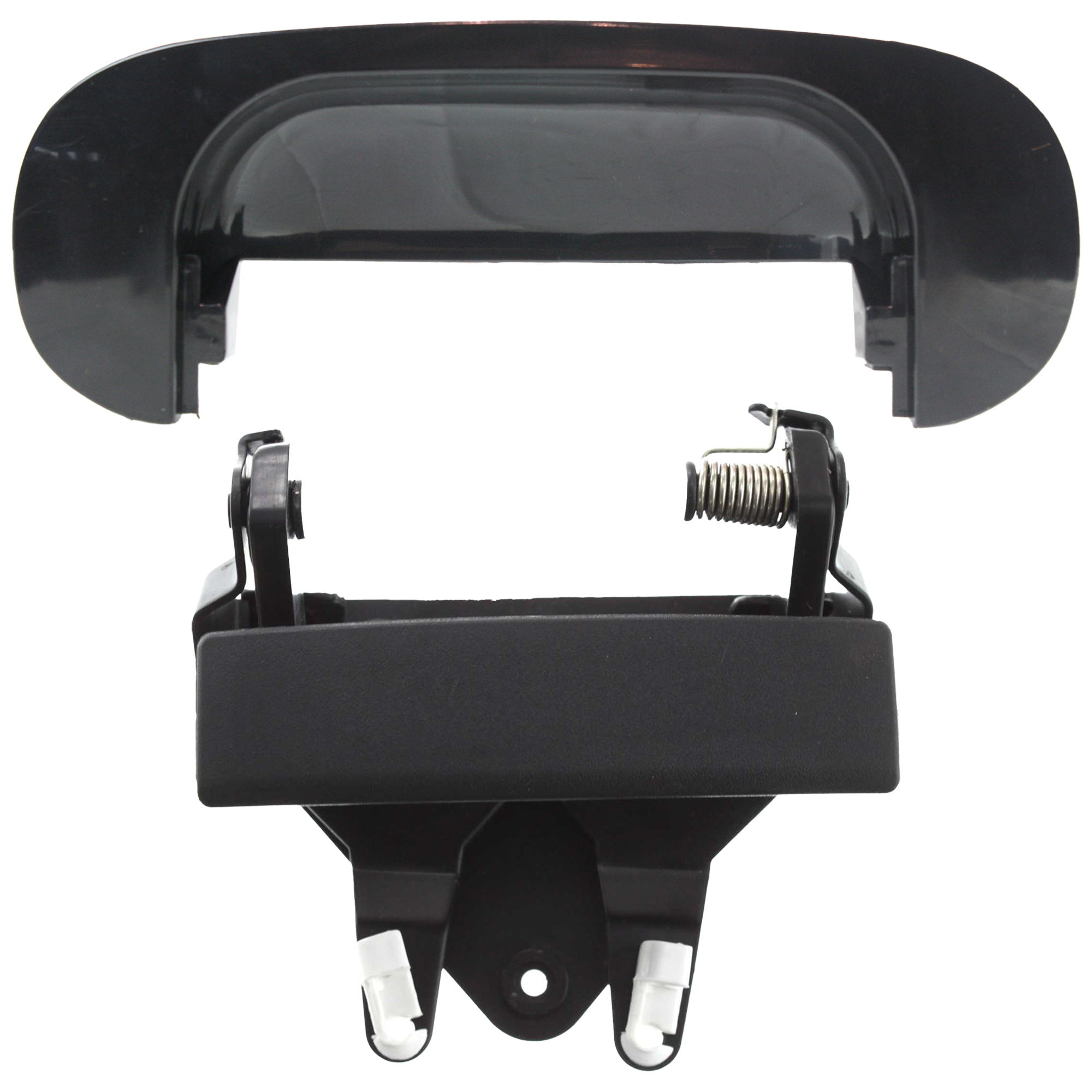 AM RAM 1500-94-01 RAM 2500-3500-94-02 TAILGATE HANDLE BEZEL Smooth Black Lever with Textured Black Bezel w o Keyhole SKU SET D580702 Partslink CH1915102 CH1916101 OEM 55074580AB 55074751