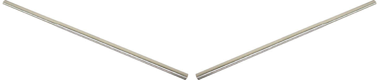 AM CARAVAN 05-07 REAR BUMPER MOLDING RH AND LH Plastic Chrome Adhesive SKU SET D764101 Partslink CH1157153 OEM 4857907AA