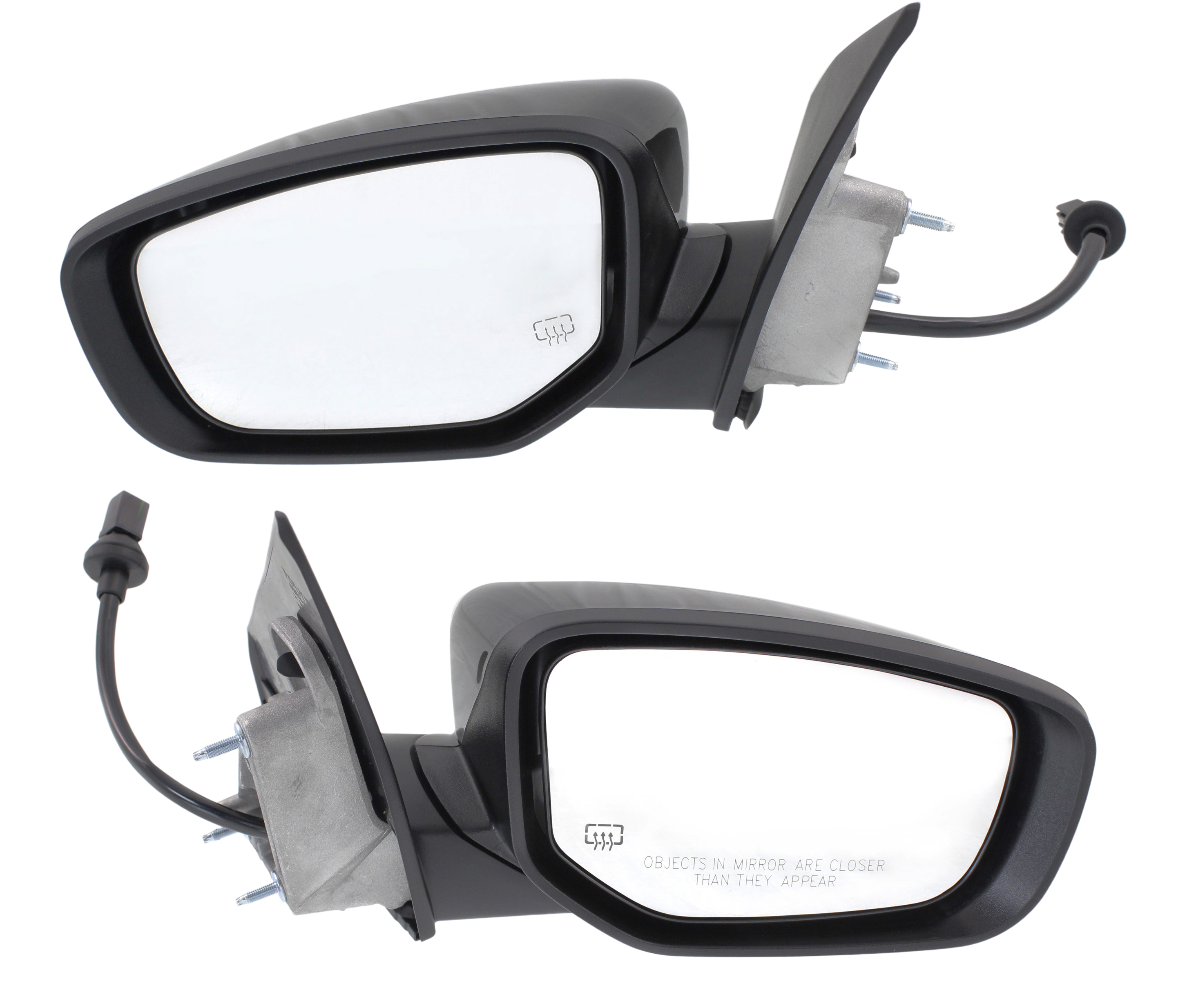AM DART 14-15 MIRROR RH AND LH Power Manual Folding Heated Paintable No Puddle and Signal Lights SKU SET DG01ER Partslink CH1320410 CH1321410 OEM 5SP101X8AA 5SP111X8AA