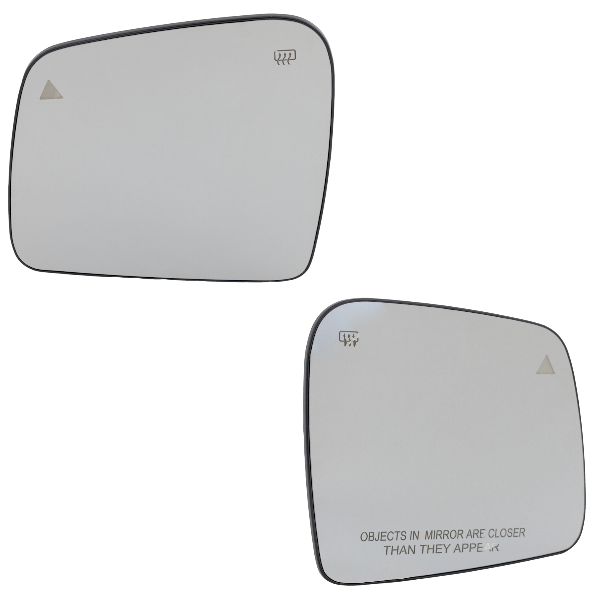 AM DURANGO GRAND CHEROKEE 11-22 MIRROR GLASS RH AND LH Heated w Blind Spot Detection No Auto dimming SKU SET DG02GR Partslink CH1325177 CH1324177 OEM 68082634AB PFM 68092055AB PFM