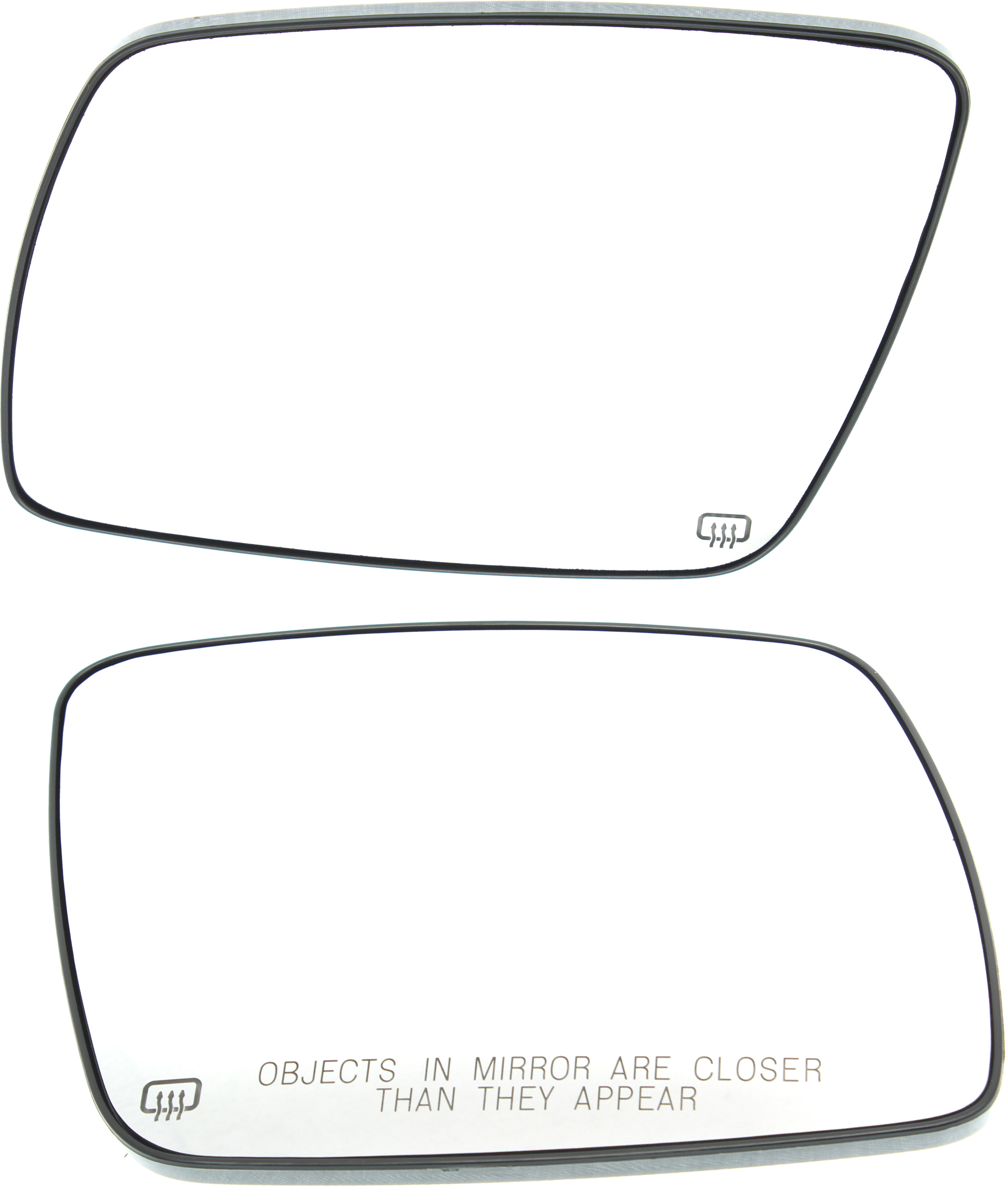 AM JOURNEY 09-20 MIRROR GLASS RH AND LH Heated w Backing Plate SKU SET DG08GR OEM 68045693AA 68045691AA 68045692